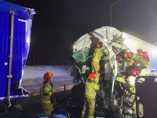 Tragiczny wypadek na A1 w Nowej Gorzelni