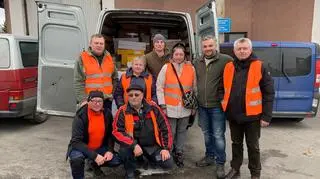 Transport darów z Pszczyny do Buczy 5 marca