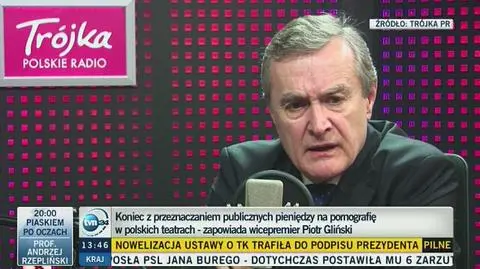 Minister kultury o spektaklu Śmierć i dziewczyna