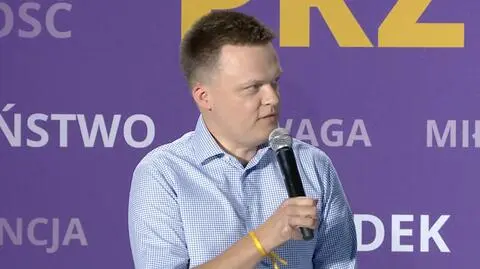 Hołownia: musimy iść do przodu, bo nie mamy czasu