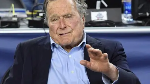 George H.W. Bush trafił do szpitala