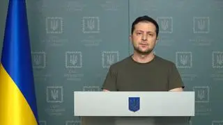 Zełenski w nagraniu zamieszczonym na Facebooku