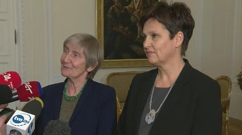 Doradczyni prezydenta Barbara Fedyszak-Radziejowska po spotkaniu z protestującymi rolnikami