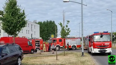 Rozszczelniony zbiornik i wyciek