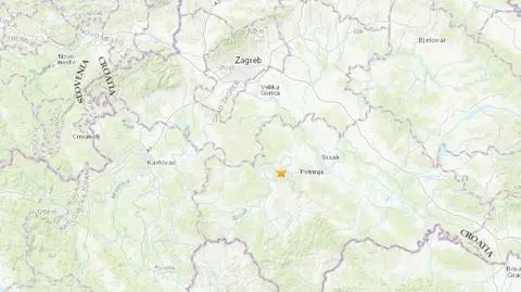 Trzęsienie ziemi w Chorwacji. Wstrząsy odczuwalne były w stolicy