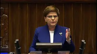 Szydło: Nie będą odnosić się do tych żałosnych sugestii ad personam