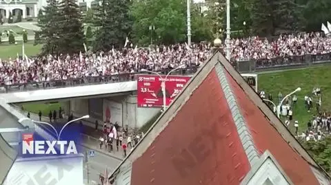 NEXTA relacjonuje białoruskie protesty