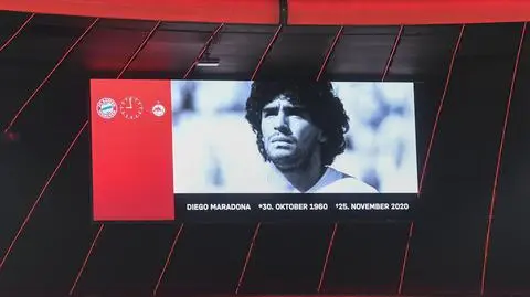 Robert Lewandowski pożegnał Diego Maradonę