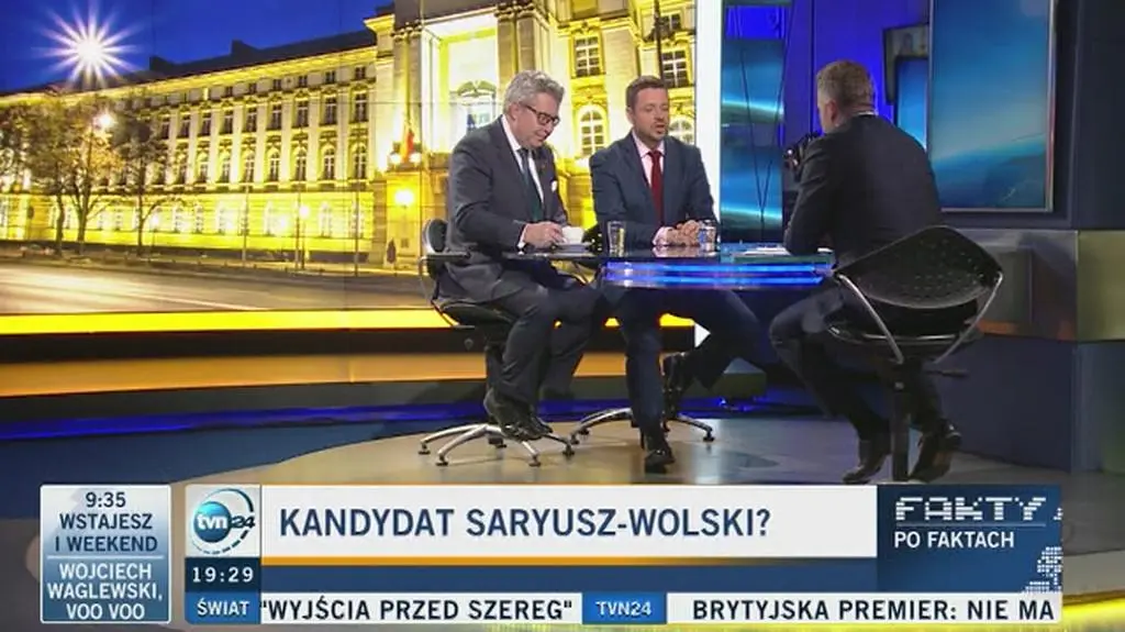 Trzaskowski: Jacek Saryusz-Wolski nie ma najmniejszych szans