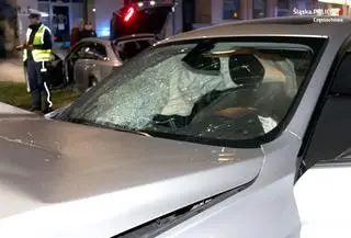 Kierowca bmw potrącił pieszego na pasach