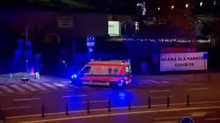 Chwilę po północy do szpitala tymczasowego na Stadionie Narodowym trafił pierwszy pacjent