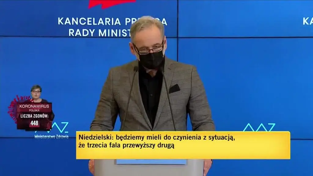 Niedzielski: przygotowaliśmy plan relokacji pacjentów ze Śląska