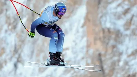Zjazd w Val Gardenie szczęśliwy dla Włocha. Sensacyjny triumfator potwierdził formę