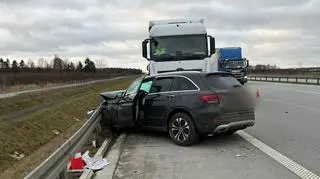 Do zdarzenia doszło na autostradzie A1
