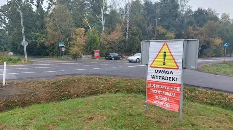 Skrzyżowanie w Dobrej