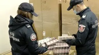 Zabezpieczono 650 tysięcy paczek białoruskich papierosów