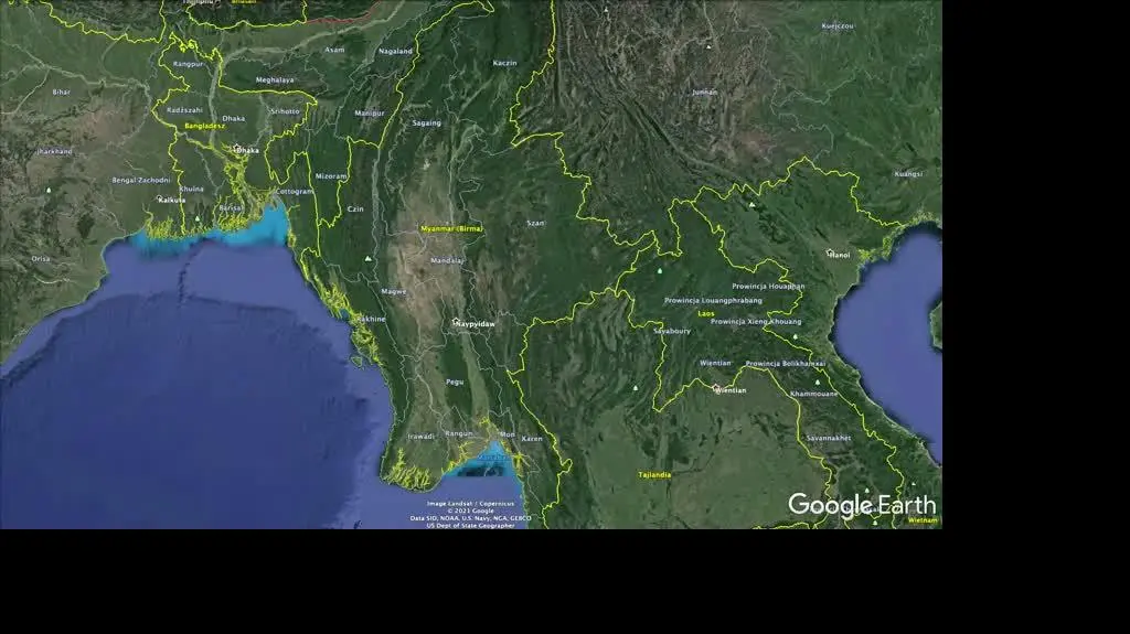 birma mapka