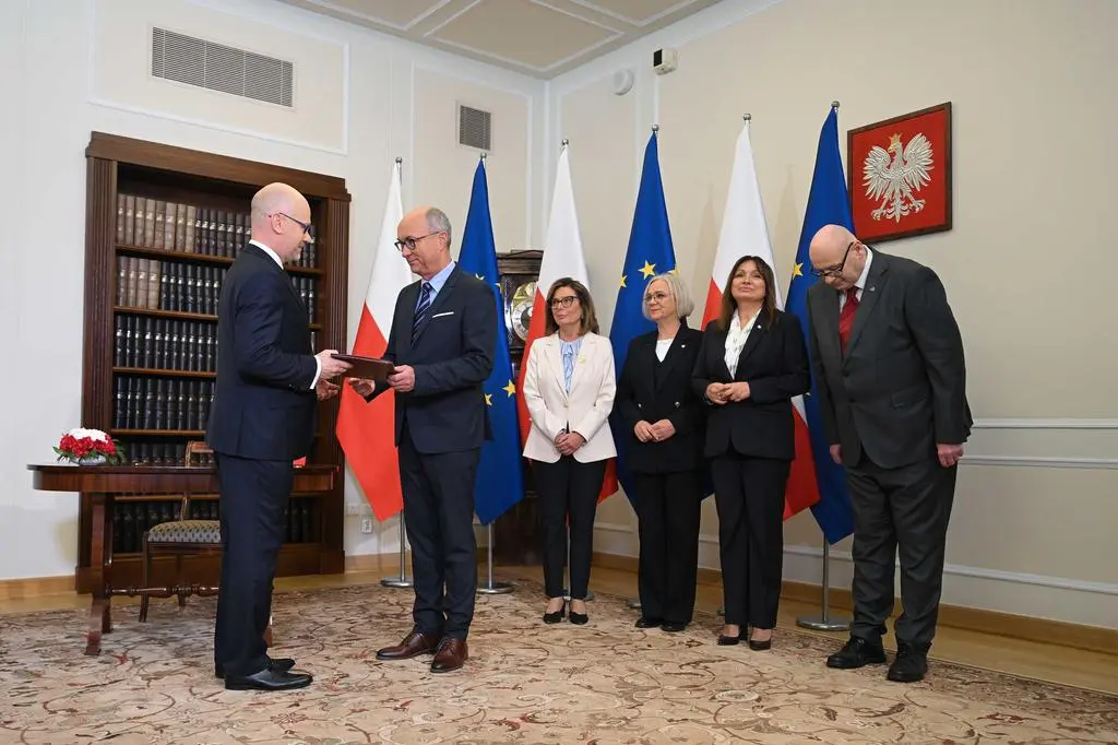 Maciej Berek otrzymał uchwałę Sejmu o wyborze sędziego Trybunału Konstytucyjnego