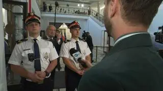 Reporter TVN24 chciał zadać pytania. Tak zareagował Macierewicz