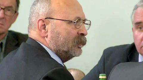 Senator leżał na korytarzu sejmowym