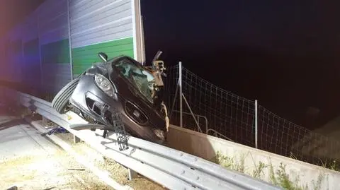 Wypadek na autostradzie A1