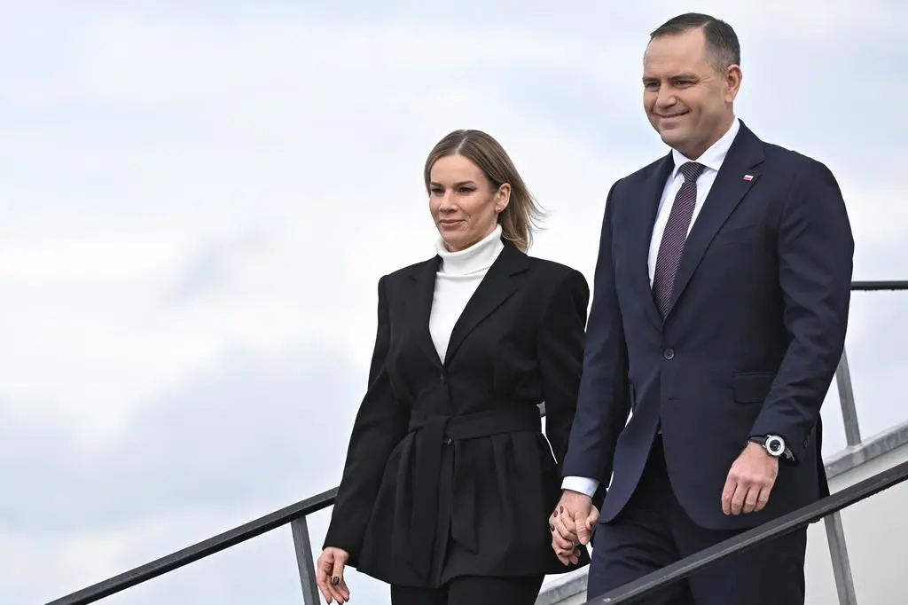 Marta Nawrocka i Karol Nawrocki