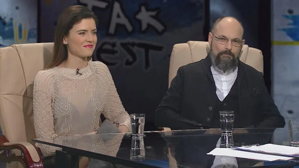 Małgorzata Leitner i Krzysztof Potocki w Tak Jest