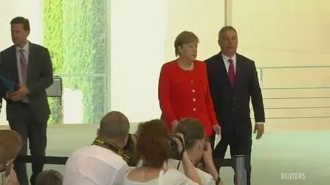 Merkel i Orban na konferencji ws. migracji
