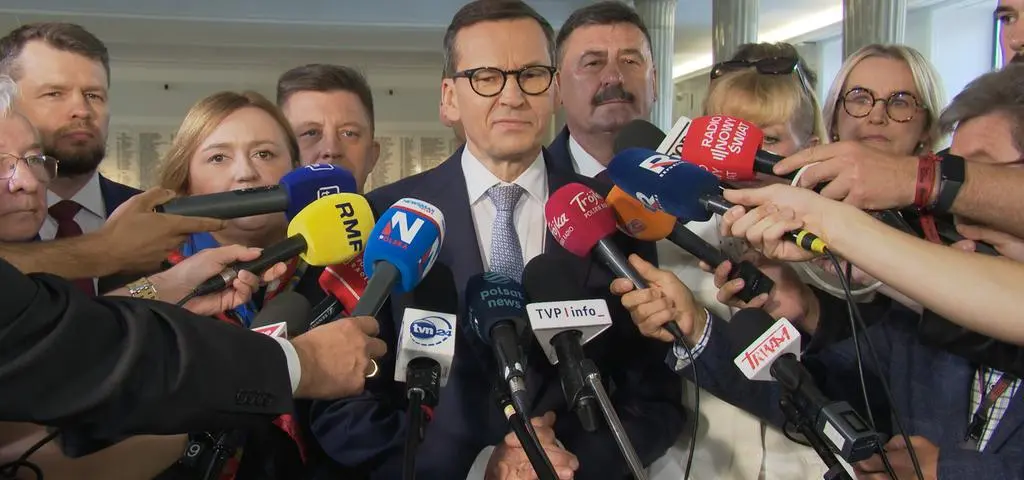 Konferencja Morawieckiego. Oglądaj na żywo
