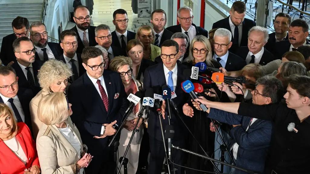 Konferencja prasowa członków Rozwój Plus