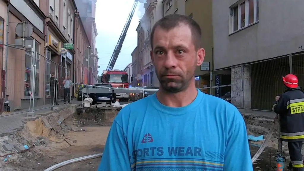 Świadek wybuchu w kamienicy: jedno mieszkanie było tak zawalone że nie mogłem wejść