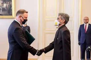 Ambasador Pakistanu w Polsce Malik Muhammad Farooq