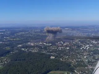 Zdarzenie wytworzyło olbrzymią chmurę pyłu