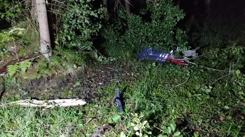 Rozbił się mały samolot, zginęły dwie osoby. "To pilot i pasażerka"