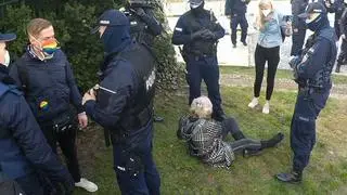 Protest przed Sądem Najwyższym