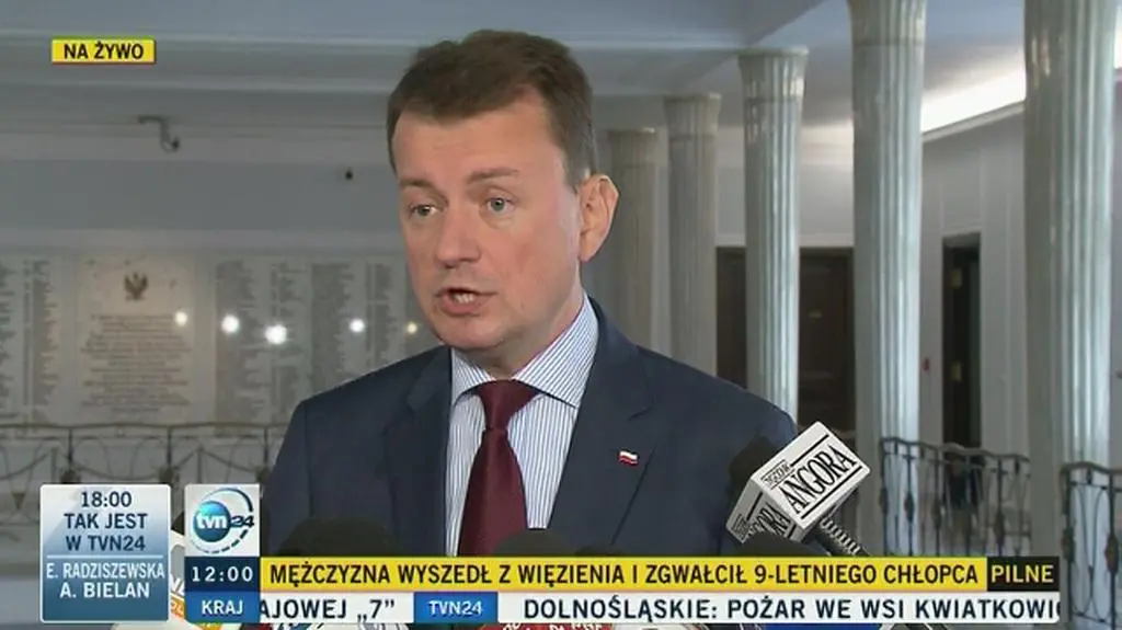 Mariusz Błaszczak o ewentualnym głosowaniu nad odrzuceniem prezydenckiego weta