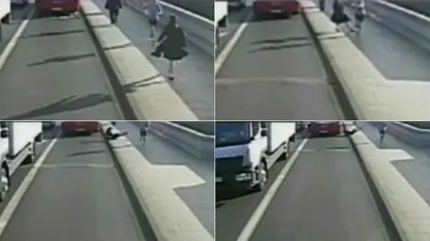 Popchnął kobietę i uciekł