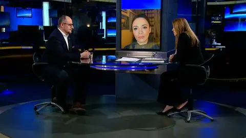 Lesia Vakuliuk i Michał Przedlacki byli gośćmi "Faktów po Faktach" 