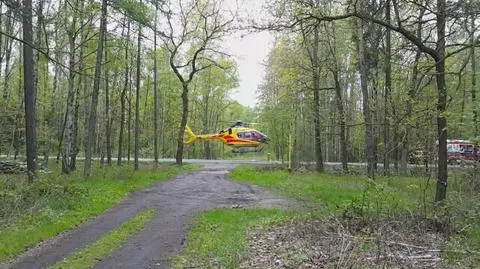 Start śmigłowca ratunkowego