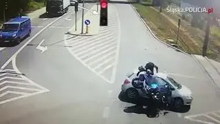 Śląska drogówka przypomina nagrania z wypadków na drogach regionu