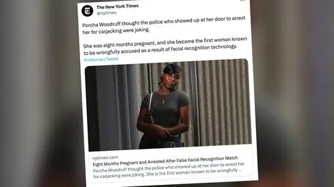 Kobieta w ósmym miesiącu ciąży oskarżona o napaść z bronią w ręku