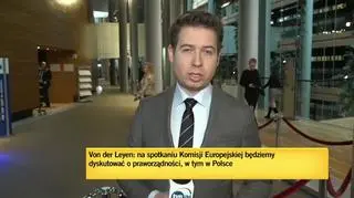 Von der Leyen poinformowała, że na spotkaniu KE odbędzie się dyskusja o praworządności w Polsce 