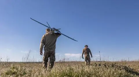 Reuters: atak ukraińskich dronów na składy ropy naftowej w mieście Azow