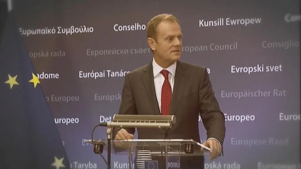 Rok Donalda Tuska w Brukseli
