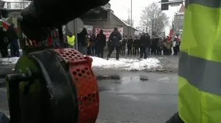 Pracownicy na godzinę zablokowali centrum Kłodzka