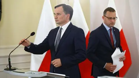 Zbigniew Ziobro i wiceminister Marcin Romanowski