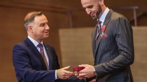 Marcin Gortat został odznaczony Krzyżem Oficerskim Orderu Odrodzenia Polski