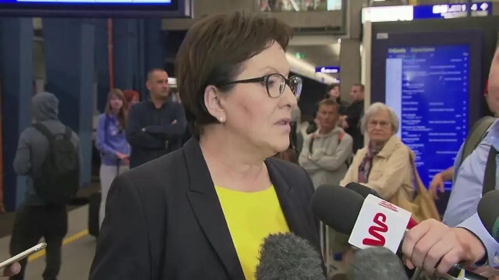 Premier Ewa Kopacz była pytana m