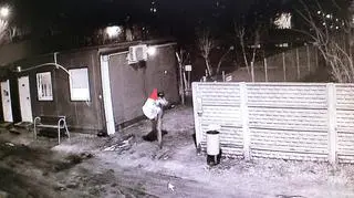 Kradzież nagrały kamery monitoringu