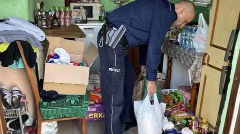 Dzielnicowy zorganizował pomoc dla matki z ośmiorgiem dzieci. "Jej sytuacja jest skrajnie trudna"